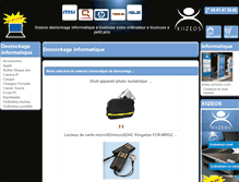 Tablet Screenshot of destockage-informatique-toulouse.com